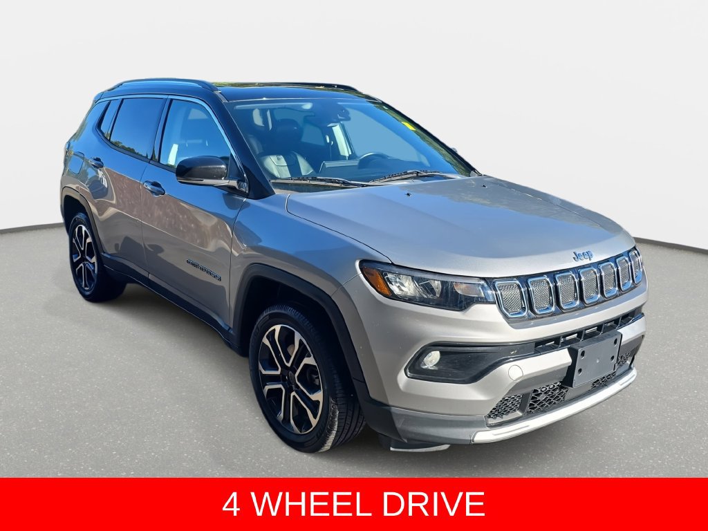 Certified 2022 Jeep Compass Limited w/ Sun and Sound Group AWD/4WD image 3