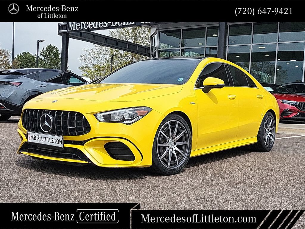 Certified 2022 Mercedes-Benz CLA 45 AMG 4MATIC image 1