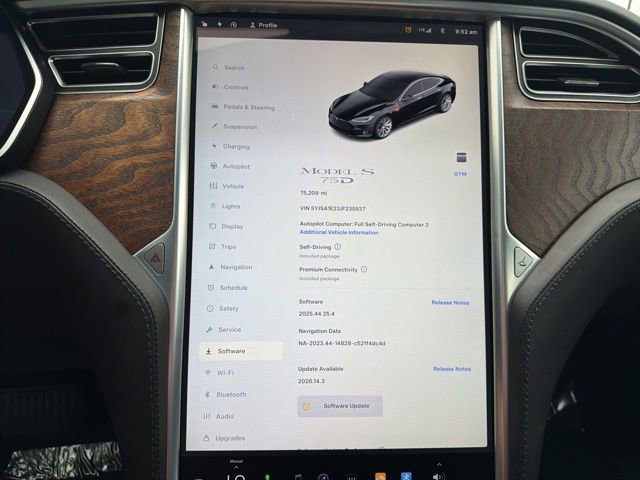 Used 2018 Tesla Model S 75D AWD/4WD image 26