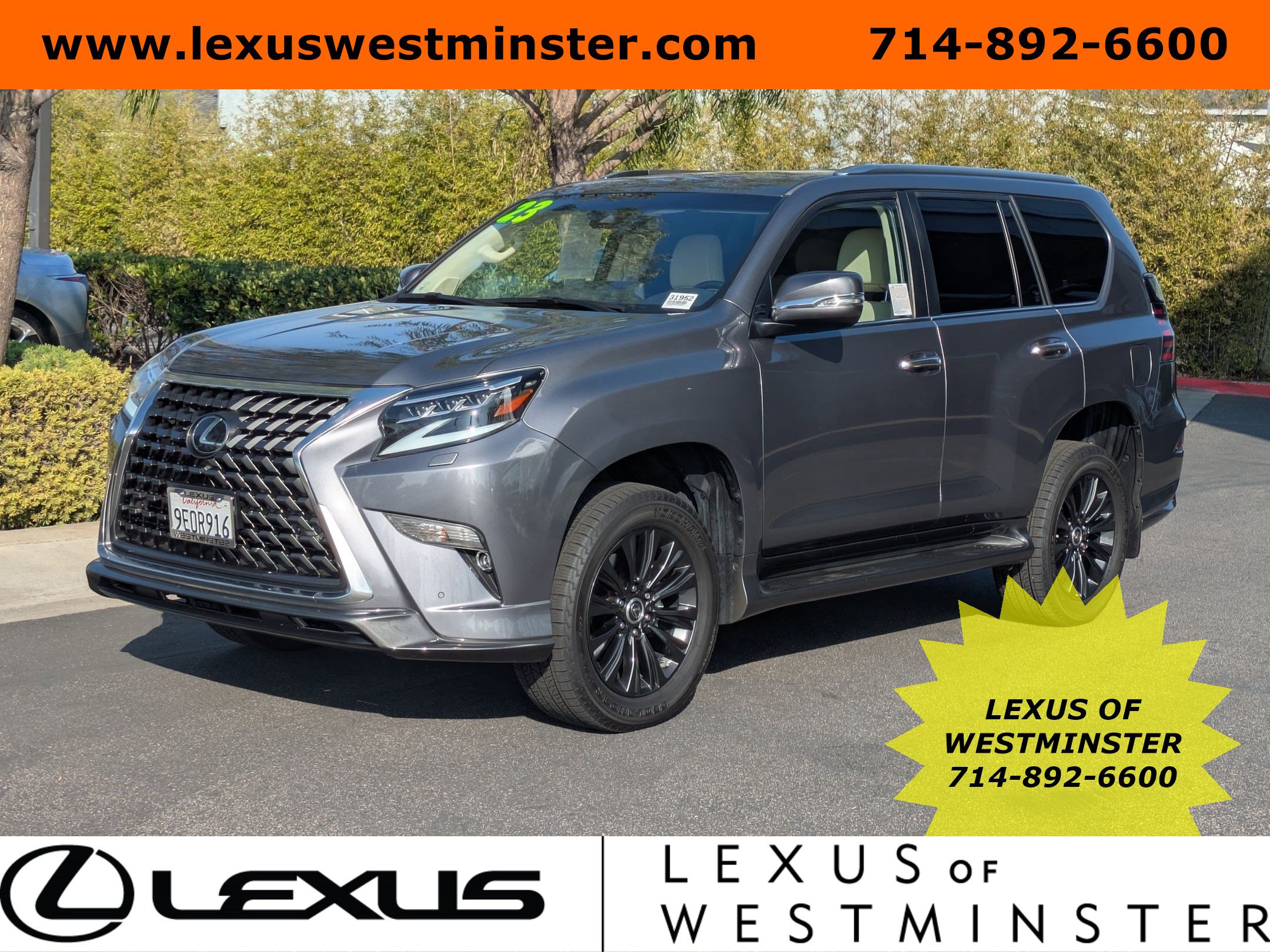 Certified 2023 Lexus GX 460 Premium