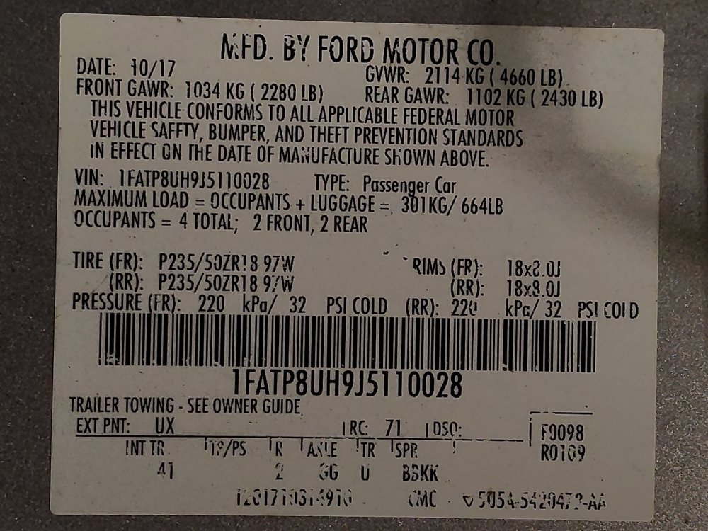 Used 2018 Ford Mustang Premium RWD image 33