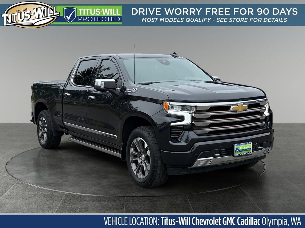 Used 2022 Chevrolet Silverado 1500 High Country w/ Z71 Off-Road Package