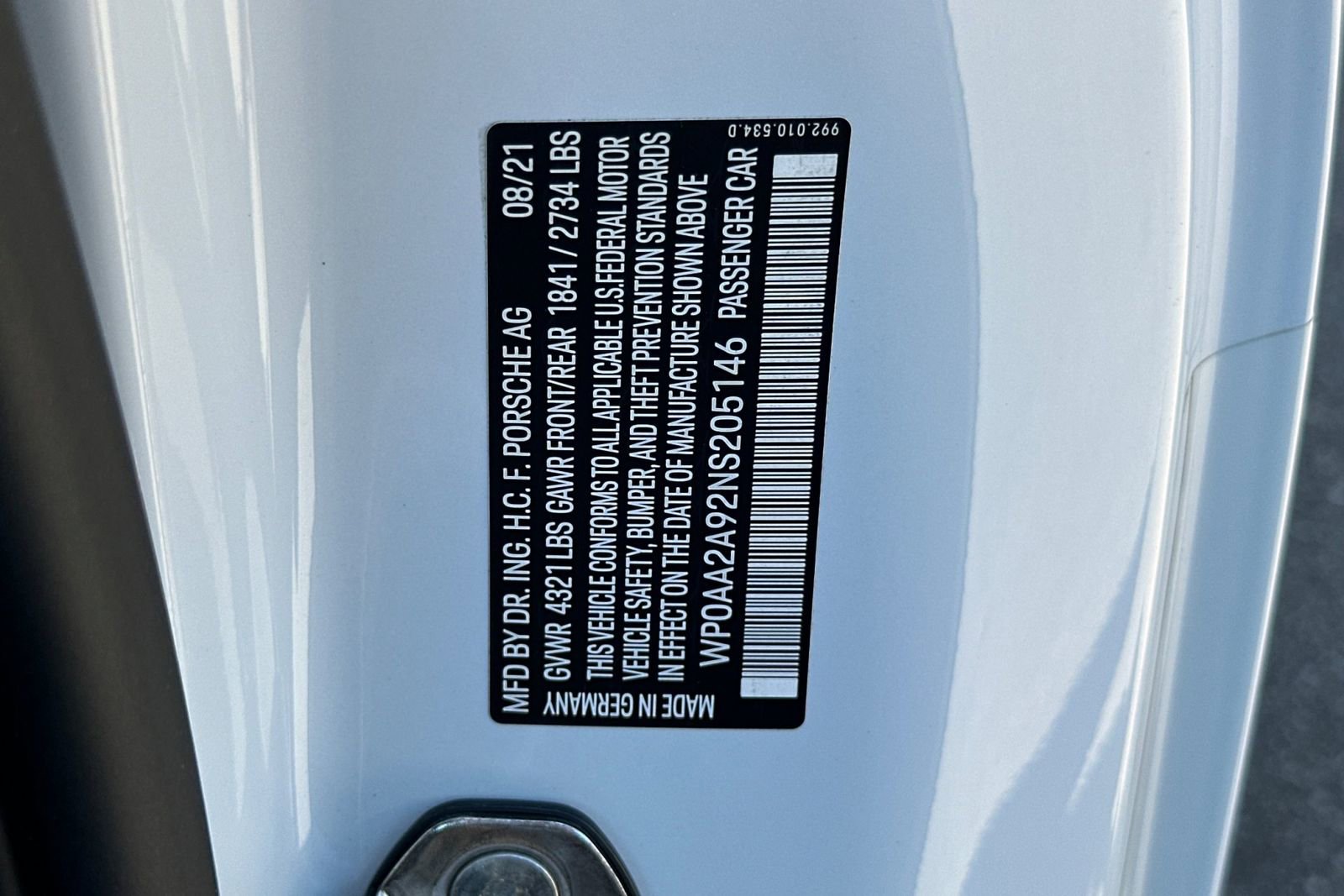 Certified 2022 Porsche 911 Carrera image 45