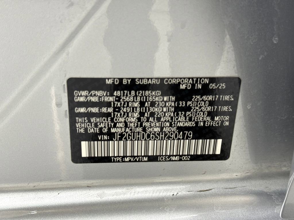 Certified 2025 Subaru Crosstrek 2.0i Premium image 27