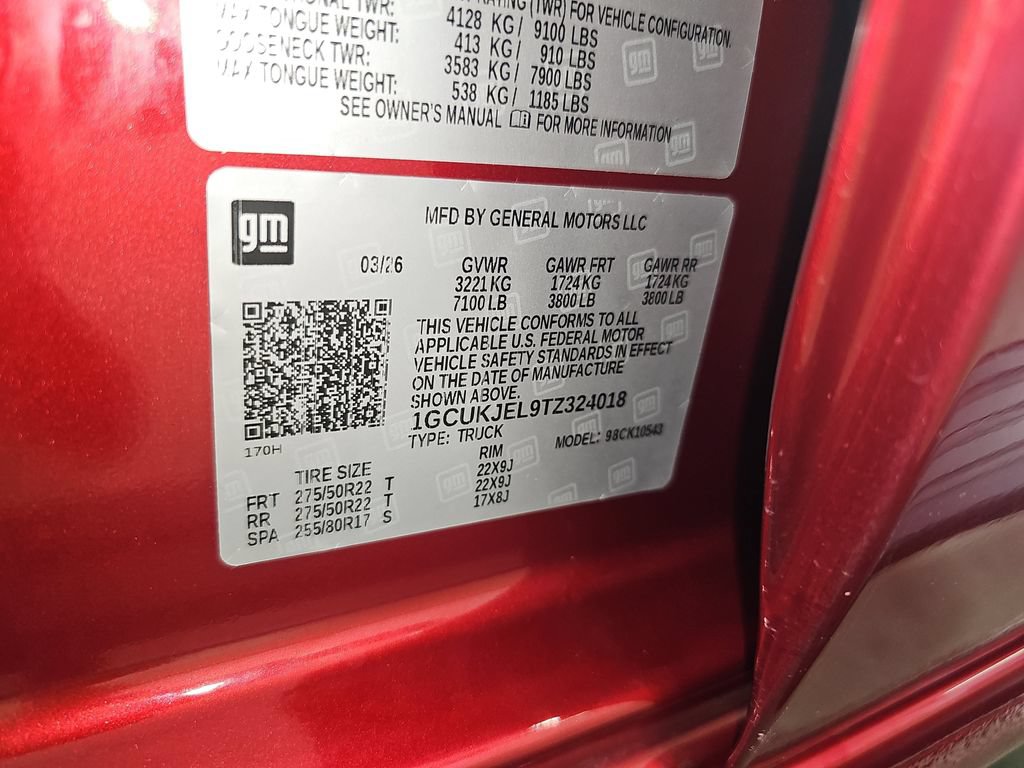Used 2026 Chevrolet Silverado 1500 High Country AWD/4WD image 42