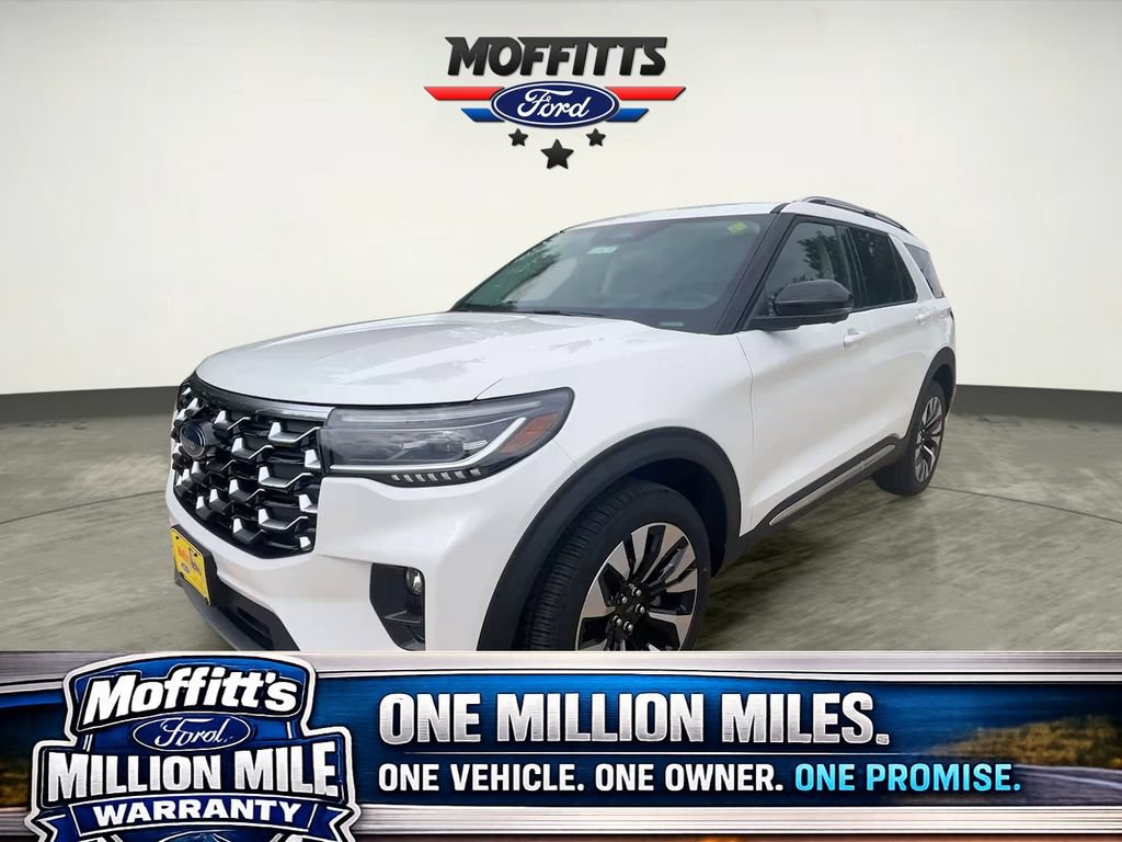 New 2026 Ford Explorer Platinum w/ LUX Leather Package