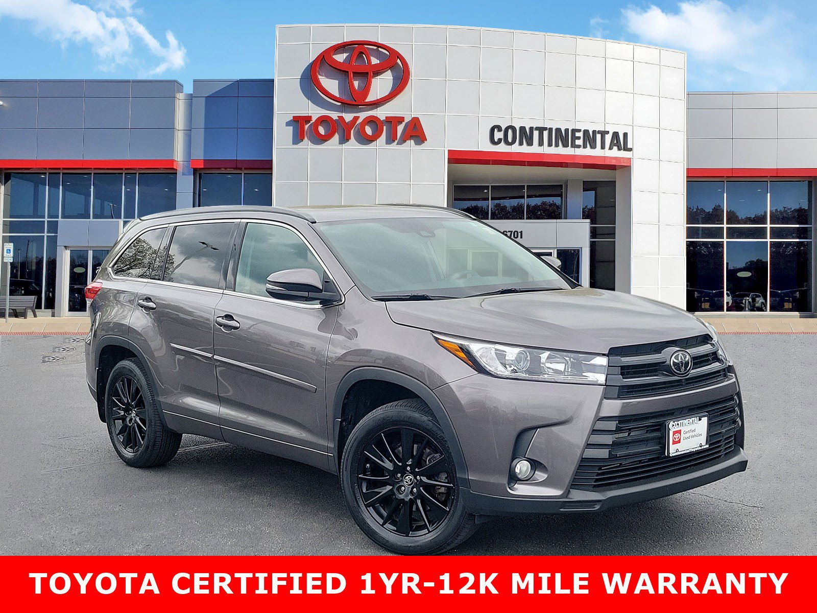 Certified 2018 Toyota Highlander SE