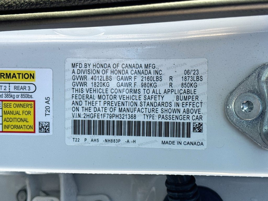 Used 2023 Honda Civic EX image 39