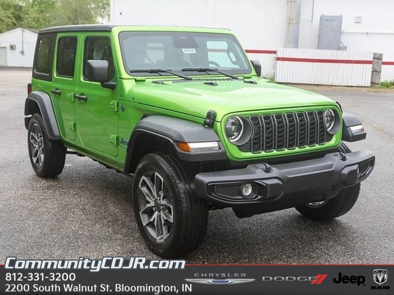 New 2025 Jeep Wrangler Unlimited Sport S 4xe w/ Convenience Group
