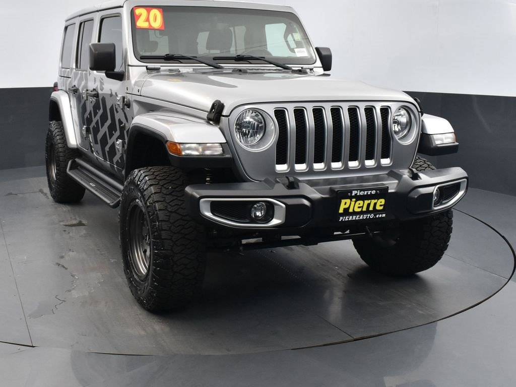 Used 2020 Jeep Wrangler Unlimited Sahara w/ Uconnect 4C Nav & Sound Group image 18