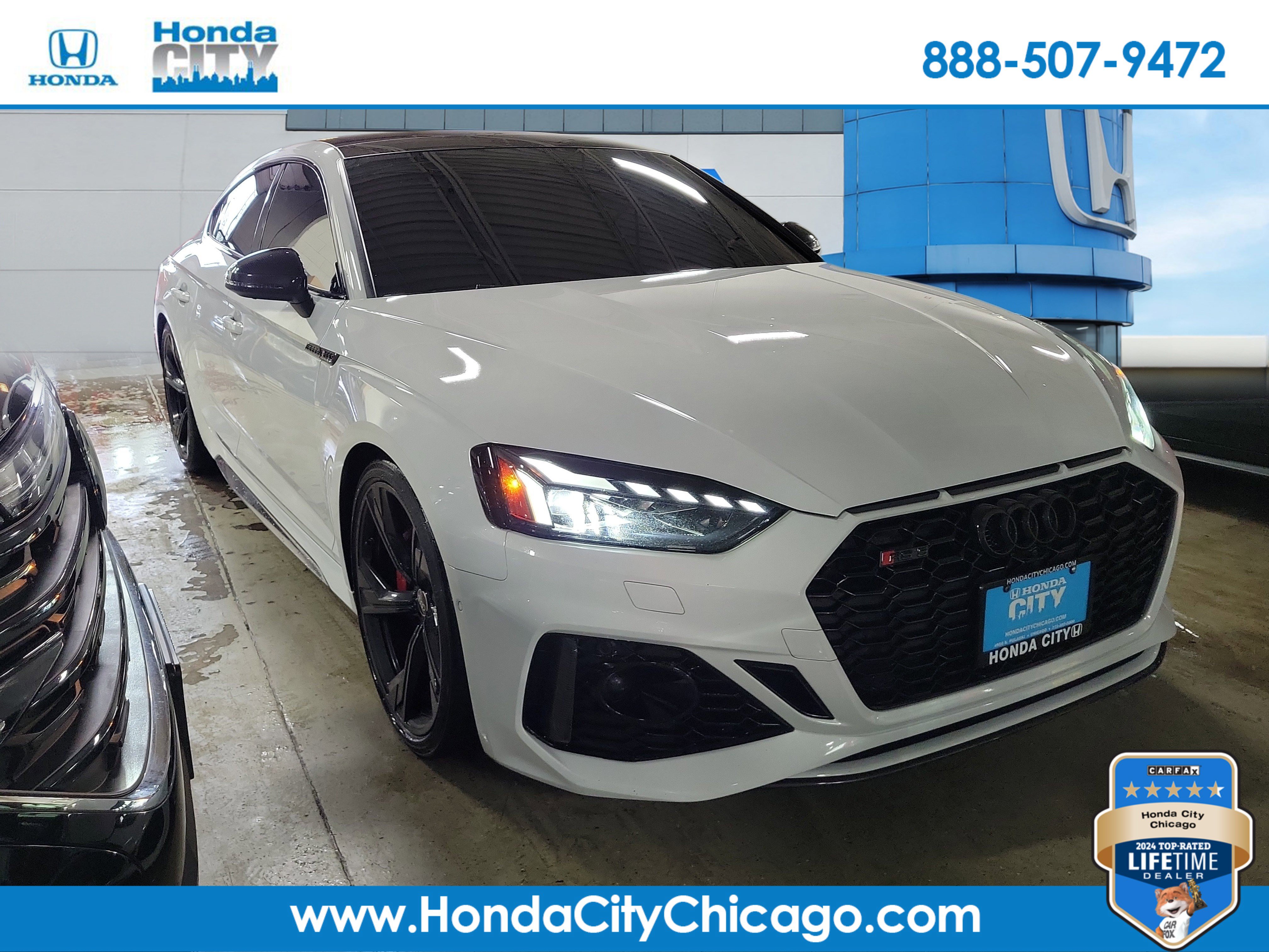 Used 2023 Audi RS 5 Sportback w/ Black Optic Carbon Package AWD/4WD video 1