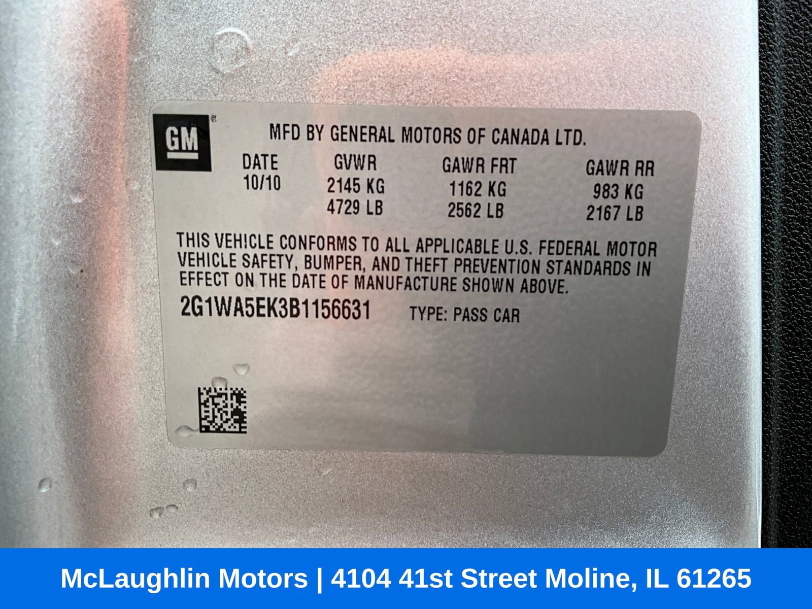 Used 2011 Chevrolet Impala LS image 27