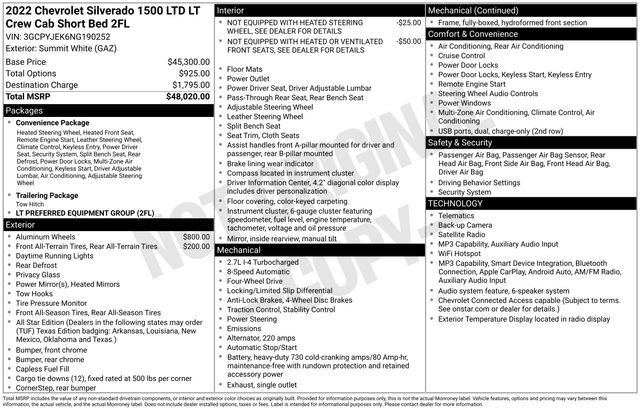 Used 2022 Chevrolet Silverado 1500 LT AWD/4WD image 3