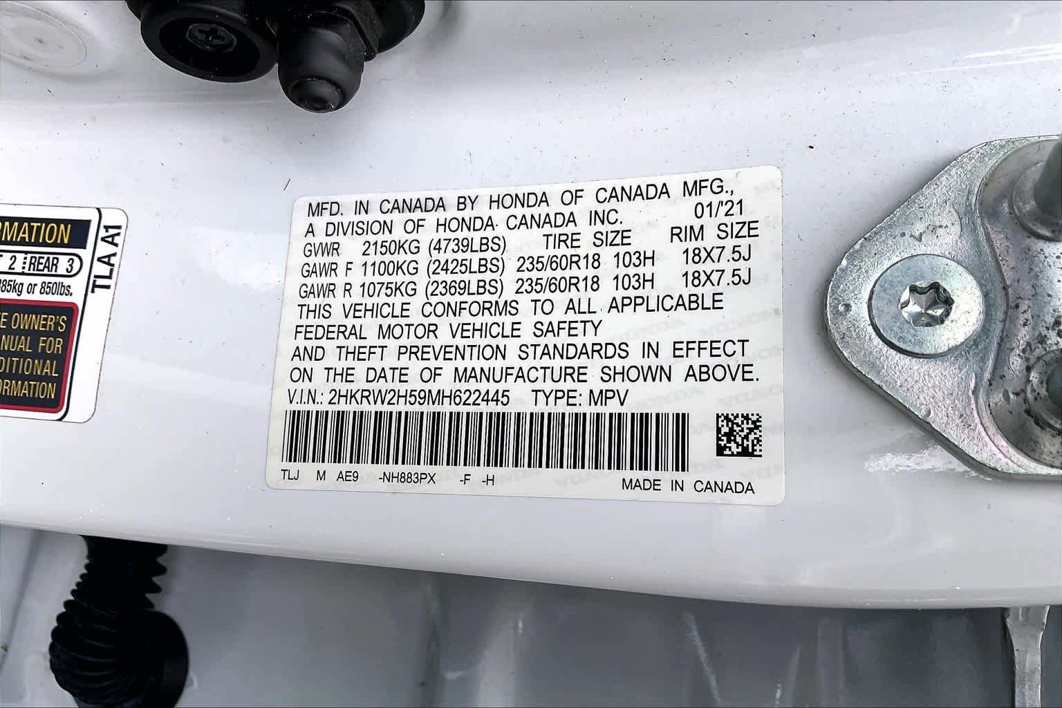 Used 2021 Honda CR-V EX image 35