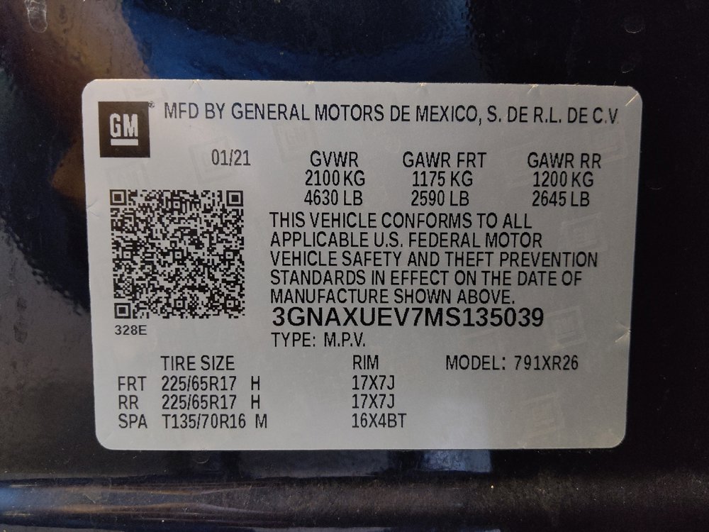 Used 2021 Chevrolet Equinox LT AWD/4WD image 33