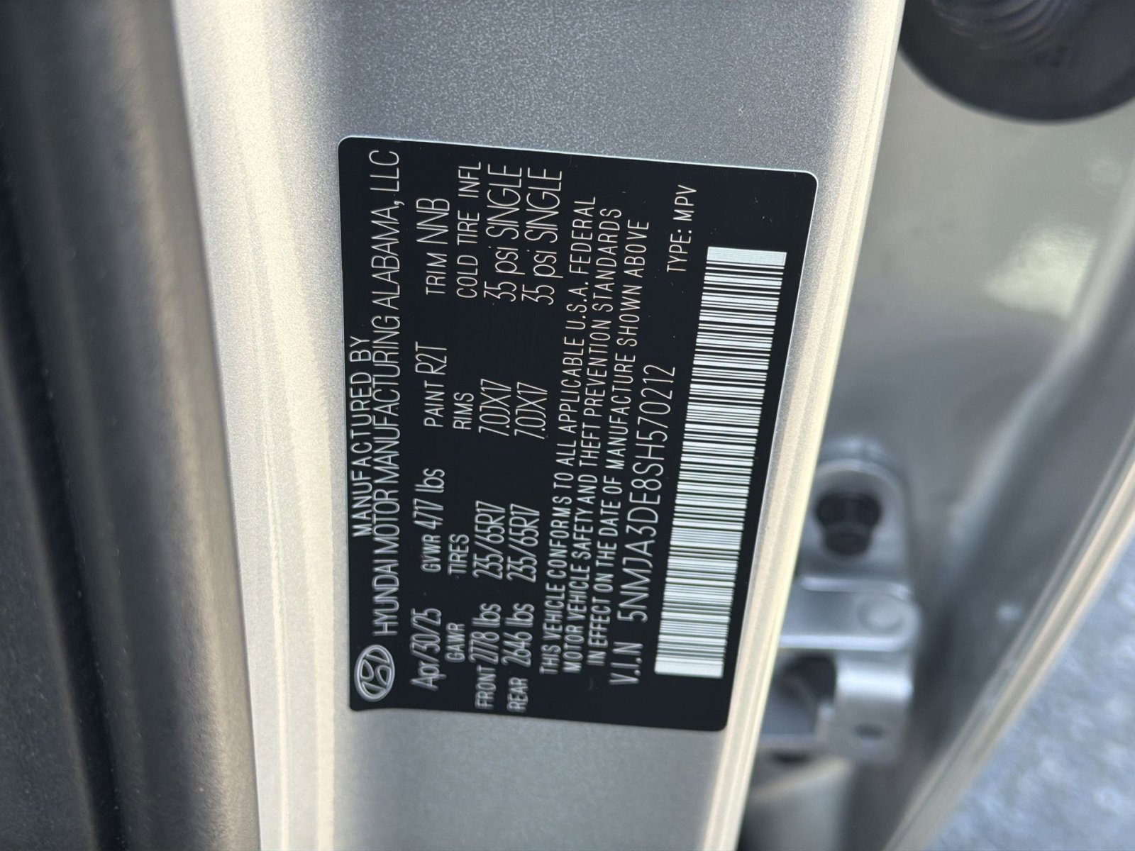 Certified 2025 Hyundai Tucson SE FWD image 28