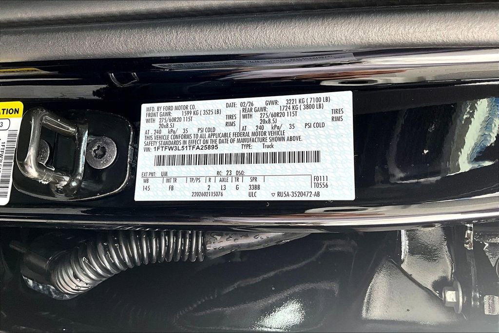 New 2026 Ford F150 XLT w/ Equipment Group 302A MID image 8