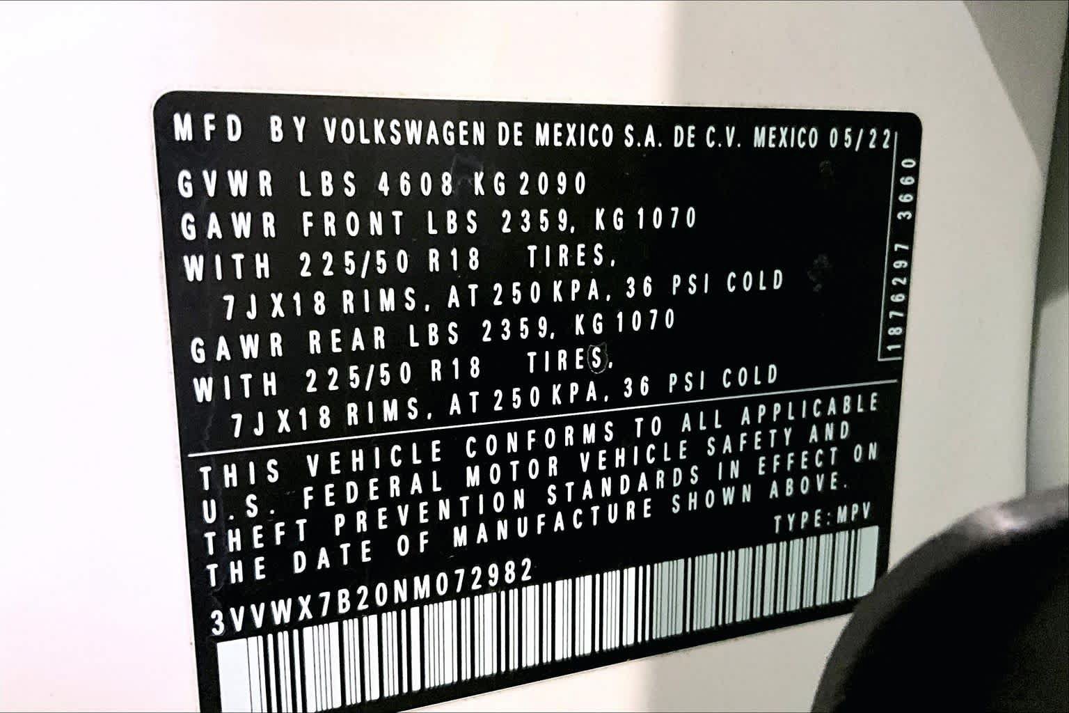 Used 2022 Volkswagen Taos SE AWD/4WD image 32