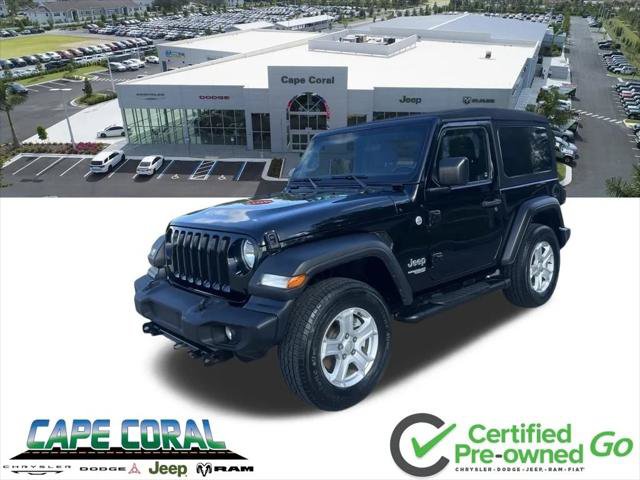 Certified 2018 Jeep Wrangler Sport