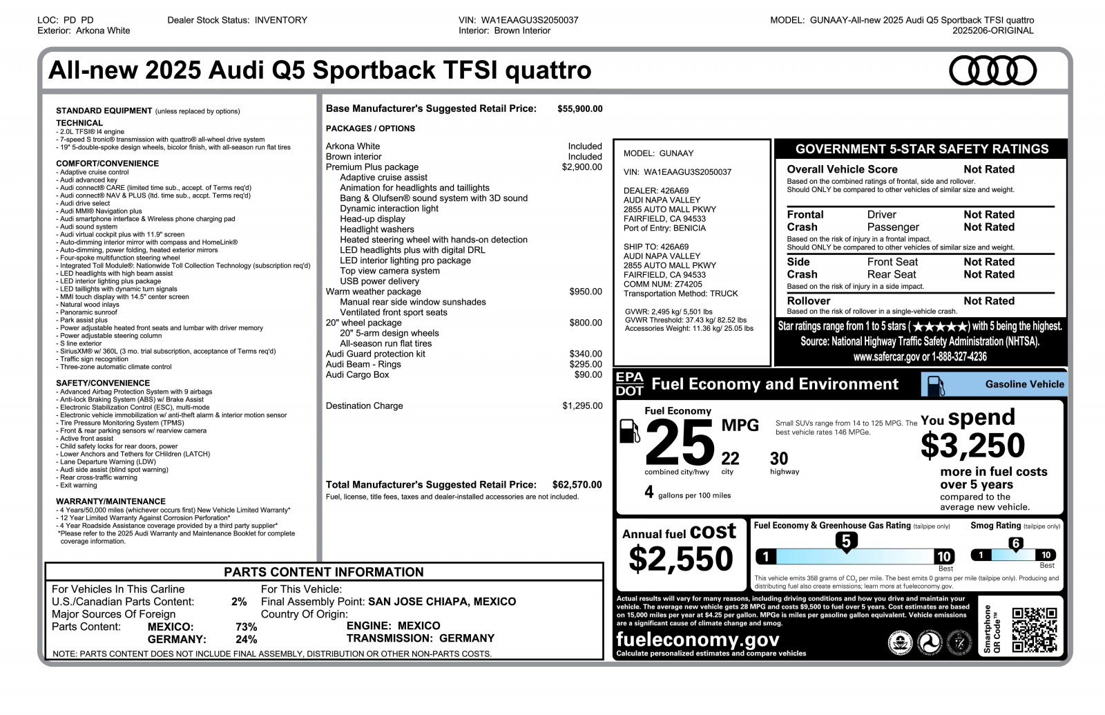 New 2025 Audi Q5 Premium Plus image 4