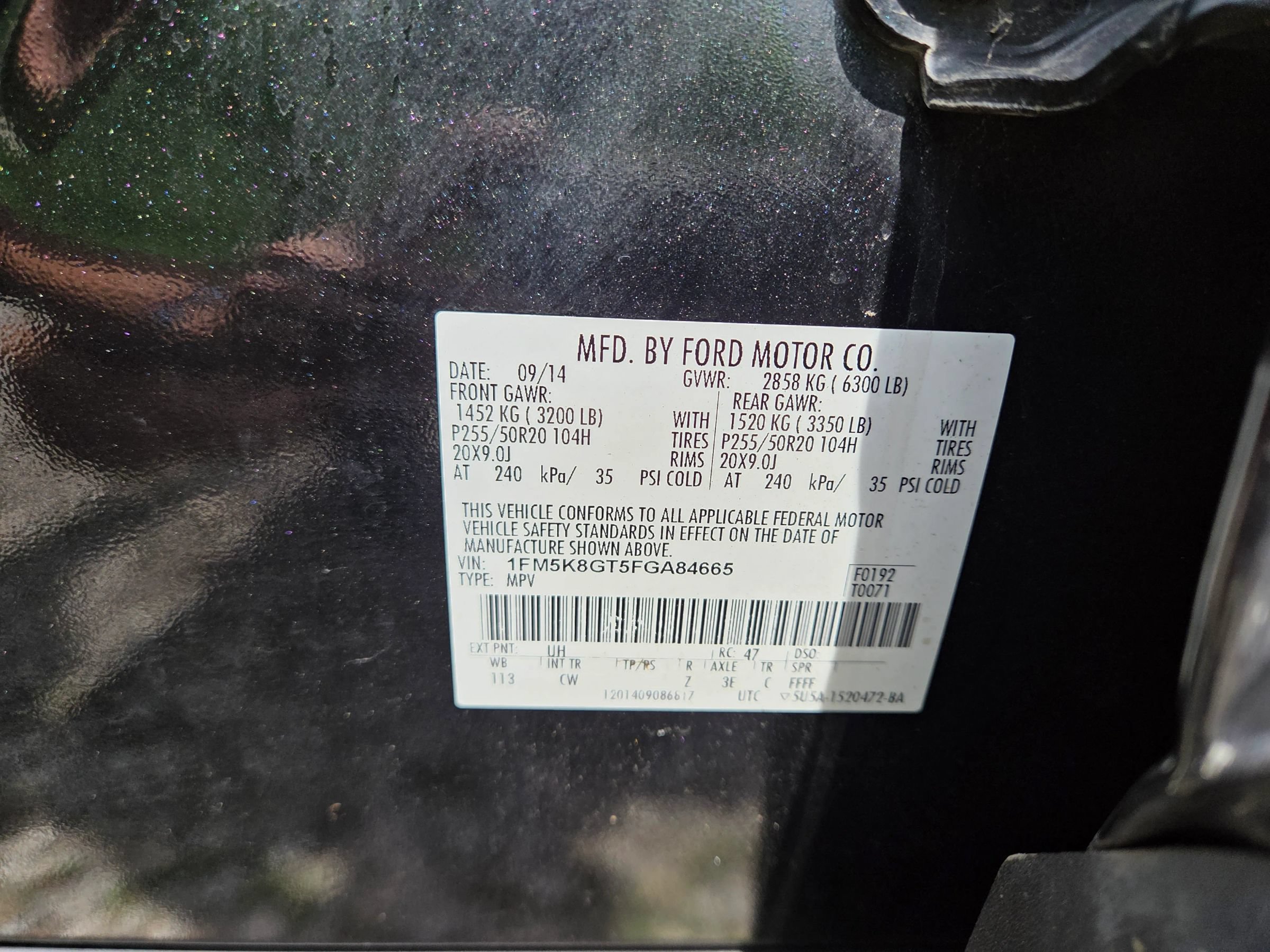 Used 2015 Ford Explorer Sport w/ Equipment Group 401A AWD/4WD image 29