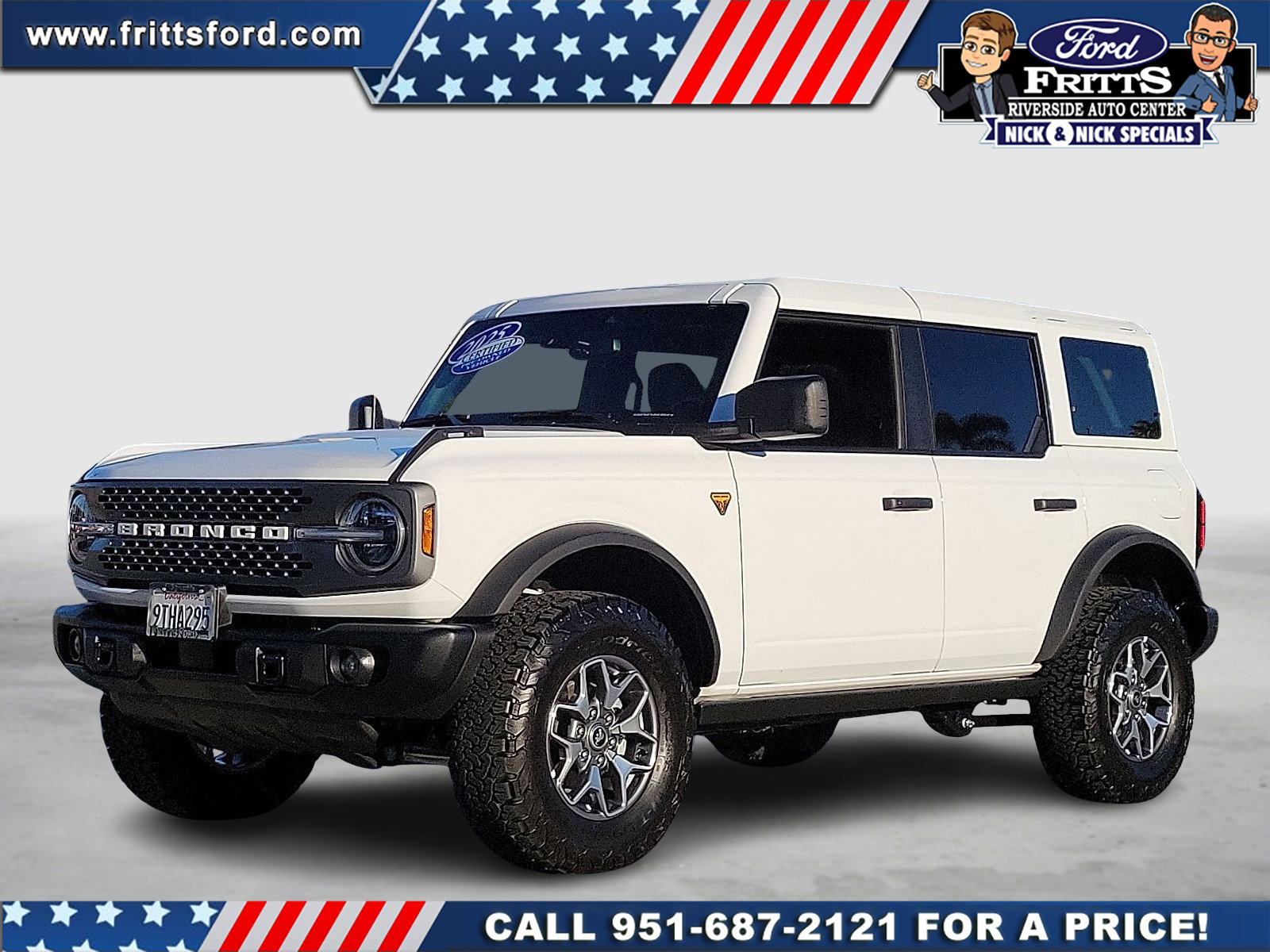 Certified 2025 Ford Bronco Badlands