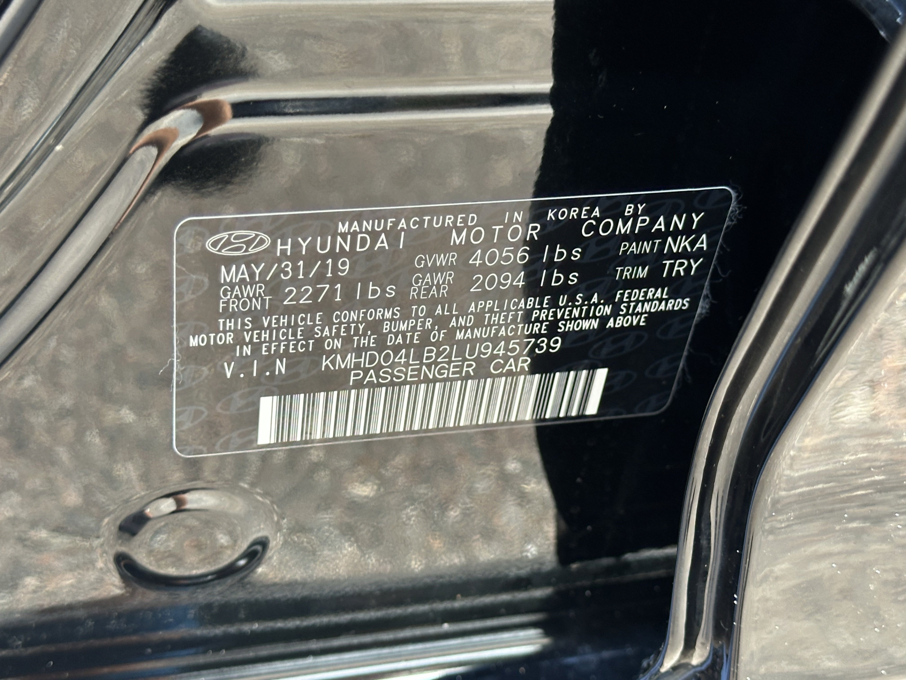 Used 2020 Hyundai Elantra Sport w/ Cargo Package (C1) FWD image 33