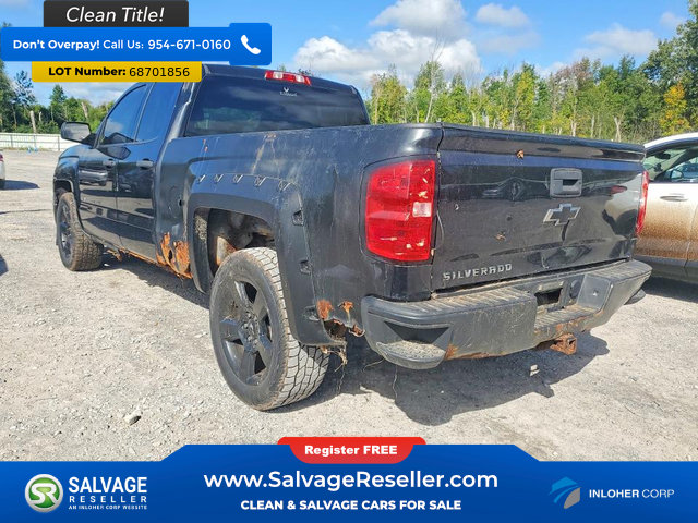 Used 2015 Chevrolet Silverado 1500 W/T w/ Black Out Edition AWD/4WD image 3