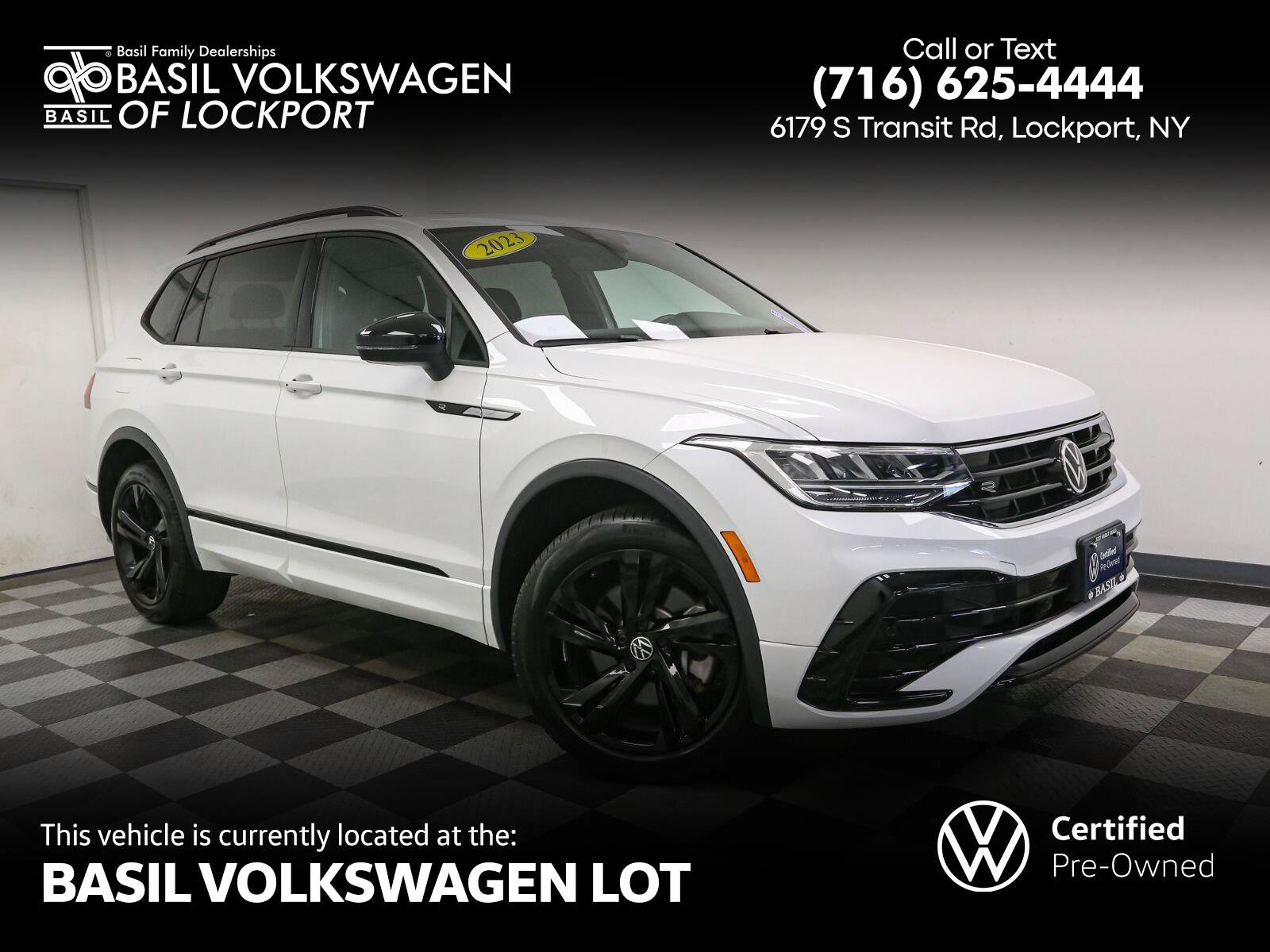 Certified 2023 Volkswagen Tiguan SE R-Line AWD/4WD image 1