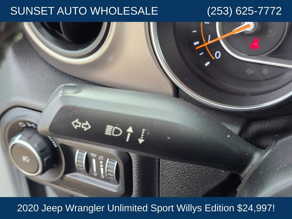 Used 2020 Jeep Wrangler Unlimited Willys image 36