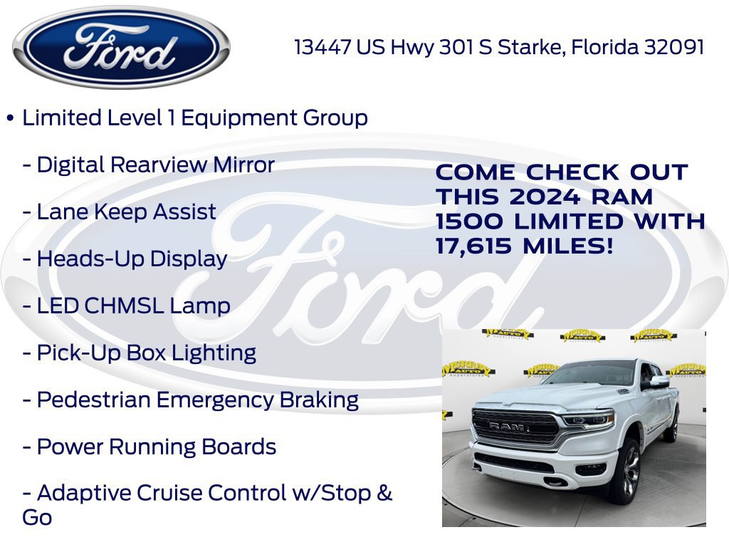 Used 2024 RAM 1500 Limited AWD/4WD image 20