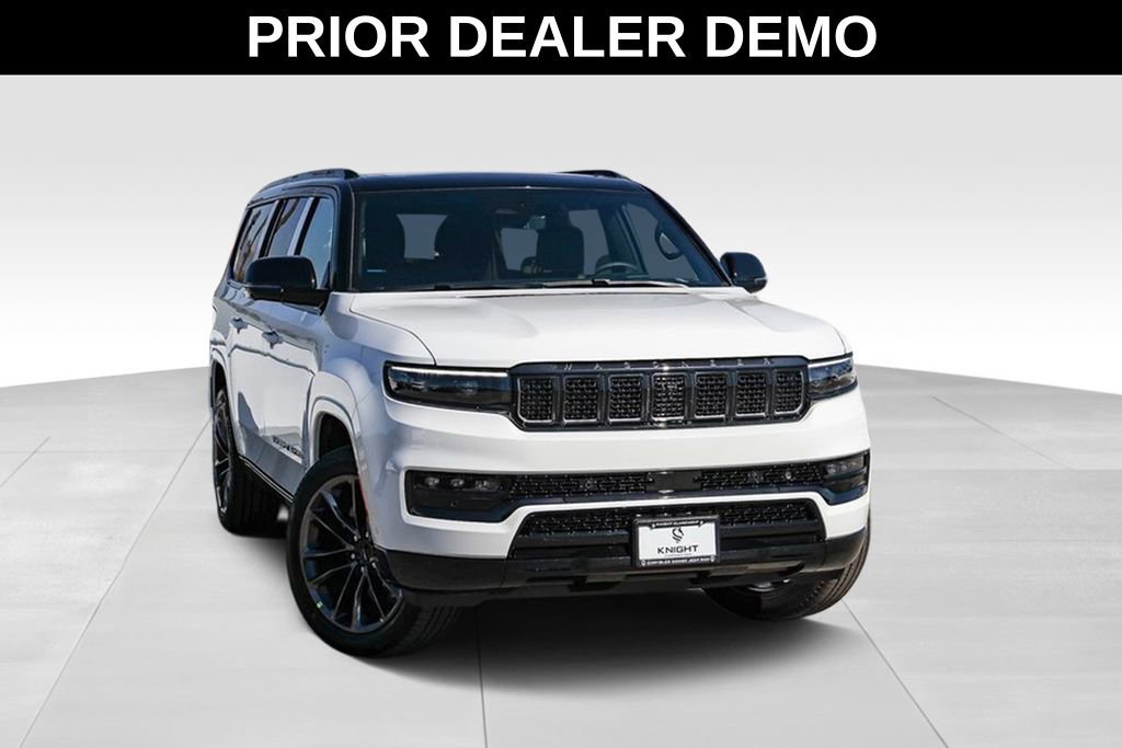 New 2025 Jeep Grand Wagoneer L Series II Obsidian w/ Quick Order Packagew 28T video 2