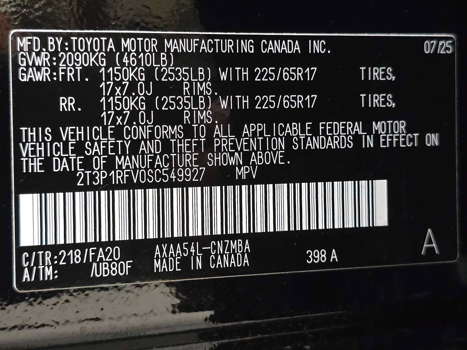 Certified 2025 Toyota RAV4 XLE AWD/4WD image 31