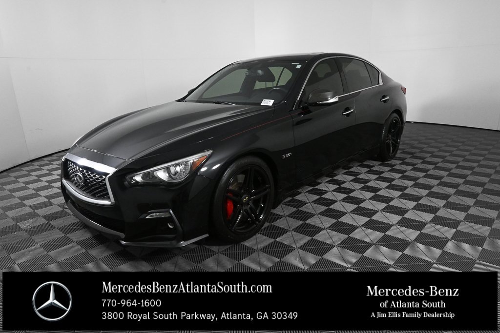 Used 2018 INFINITI Q50 Red Sport 400 w/ Proactive Package