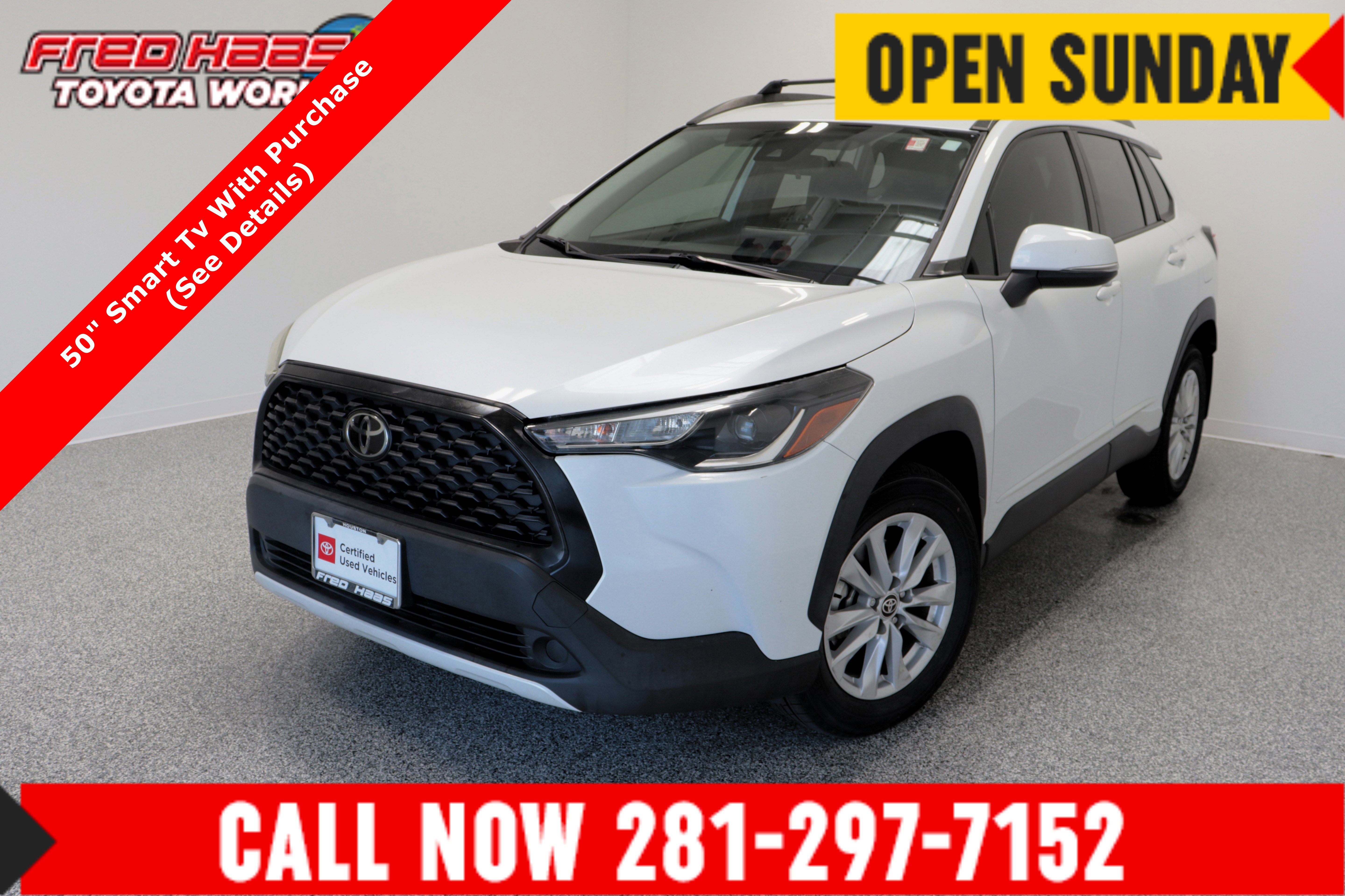 Certified 2022 Toyota Corolla Cross LE