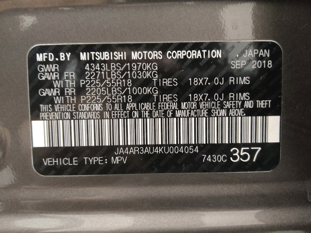 Used 2019 Mitsubishi Outlander Sport SE AWD/4WD image 33
