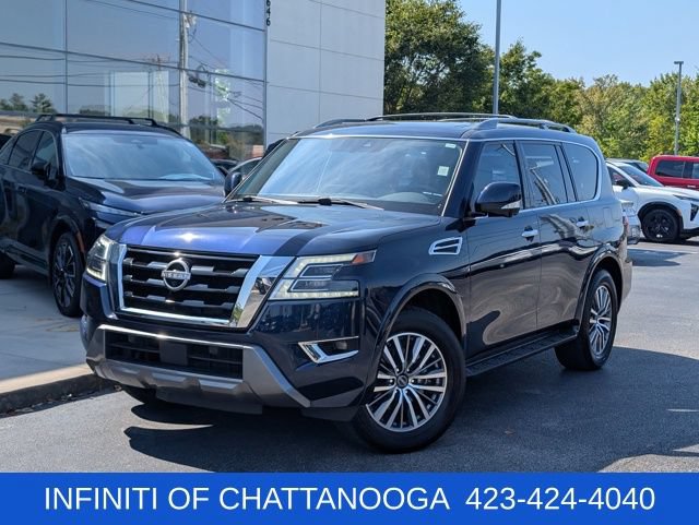 Used 2023 Nissan Armada SL w/ Captain's Chairs Package