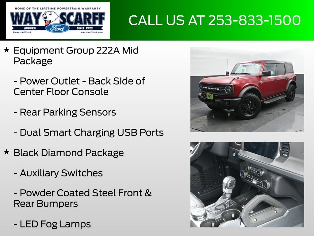 New 2025 Ford Bronco Big Bend w/ Black Diamond Package image 12