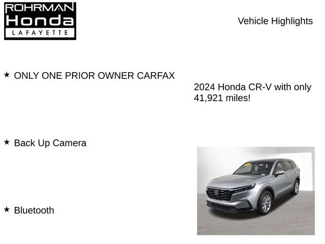 Used 2024 Honda CR-V EX-L image 7