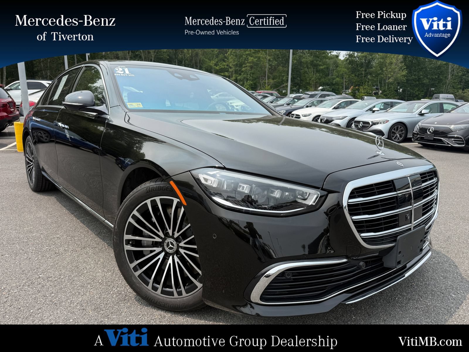 Certified 2021 Mercedes-Benz S 580 4MATIC Sedan image 1
