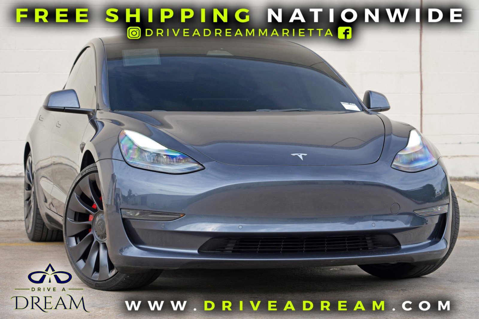 Used 2022 Tesla Model 3 Performance AWD/4WD image 2