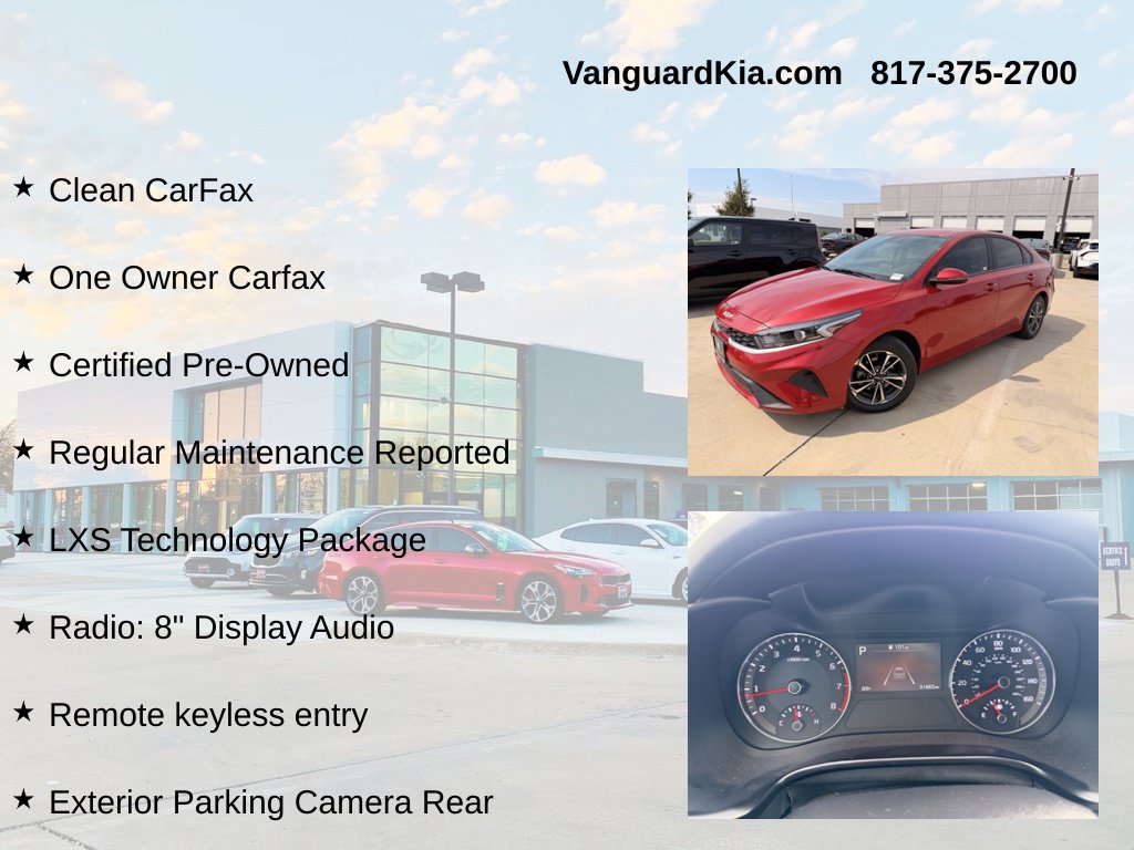 Certified 2024 Kia Forte LXS w/ LXS Technology Package FWD image 6