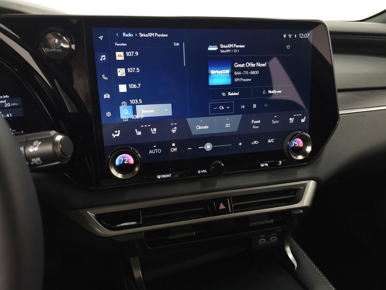 Used 2025 Lexus RX 350 F Sport w/ Accessory Package (Z1) AWD/4WD image 23