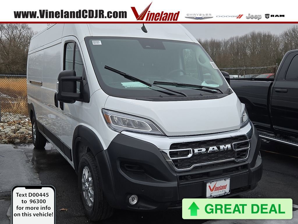 New 2026 RAM ProMaster 3500 w/ Quick Order Package 22G SLT FWD image 1