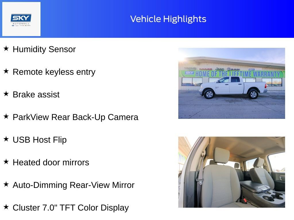 Used 2023 RAM 1500 Classic SLT w/ Electronics Group image 20