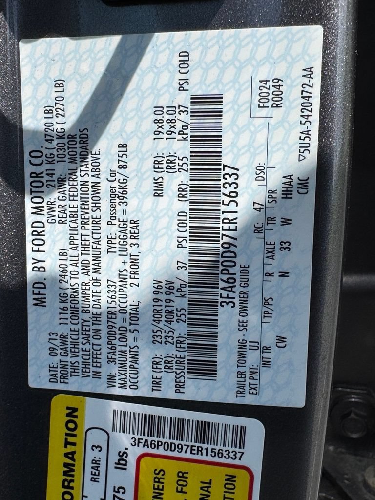 Used 2014 Ford Fusion Titanium AWD/4WD image 25
