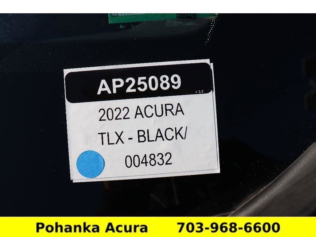 Used 2022 Acura TLX w/ Technology Package image 36