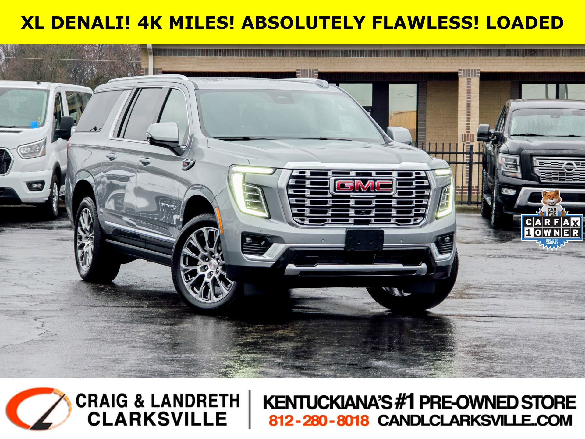 Used 2025 GMC Yukon XL Denali w/ Sun & Power Step Package