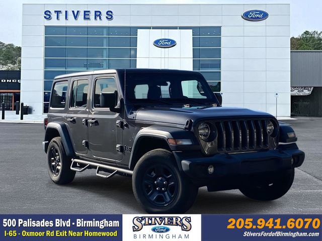 Used 2021 Jeep Wrangler Unlimited Sport image 1