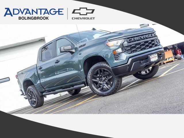 New 2026 Chevrolet Silverado 1500 Custom Trail Boss w/ Turbomax Blackout Package